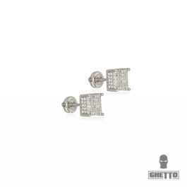 Ghetto 2021 Trend For Men Hip Hop Earrings Iced Out