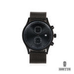 Ghetto Wrist Chrono Quartz ceas No-Name negru