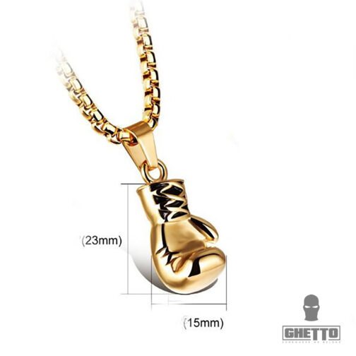 2020 New Cheap Factory Direct Glove Domination Fashion Jewelry Men 316 Stainless Steel Necklace Gold Silver Black 1