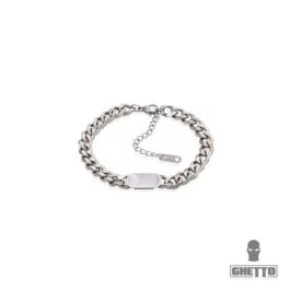 Ghetto Cuban Link Chain brățară SS