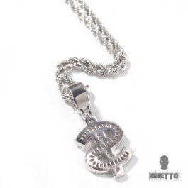 Ghetto Hip Hop Pendant US Dollars Sign Necklace