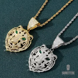 Ghetto Hip-hop Tiger Pendant Necklace