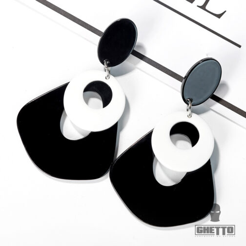 Ghetto Geometric Acrylic Earrings black.jpg