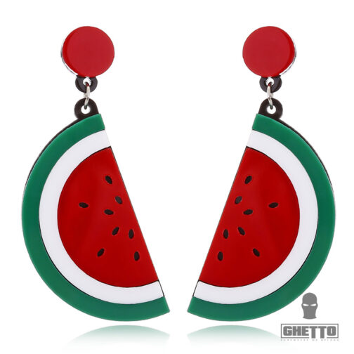 Watermelon Color earrings