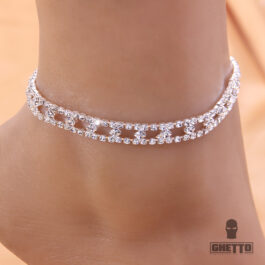 Tennis Chain Women's Chain Bracelet, Ankle Jewelry
