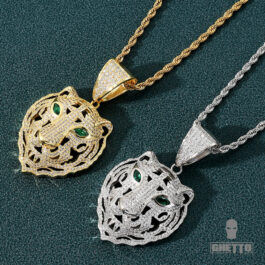 Ghetto Hip-hop Tiger Pendant Necklace