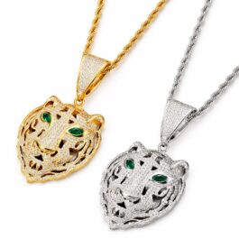 Ghetto Hip-hop Tiger Pendant Necklace
