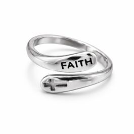 Ghetto Faith Silver Ring Jewelry.
