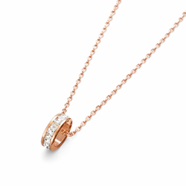 Ghetto Necklace Titanium Roman Designer Luxury Pendant Cubic Zirconia