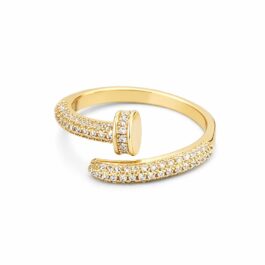 Ghetto Ring Iced Out Full Rhinestone Crystal