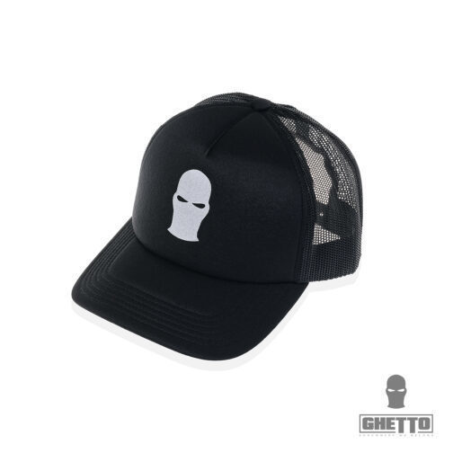 Ghetto Mask Rapper Cap Black & Grey color (one size)