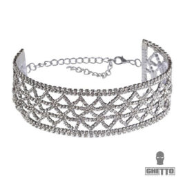 Fashion Luxury Crystal Crystal Rhinestone Necklace Choker for Women