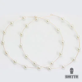 Cercei Ghetto Pearl Cerc rotund