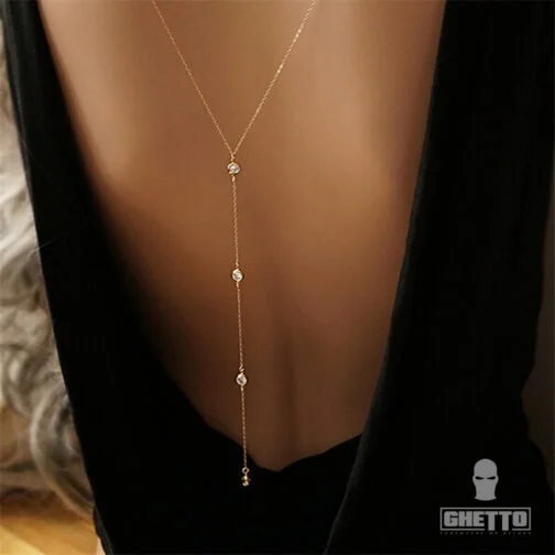 Ghetto Body Jewelry Women Dress Chain