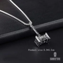 Ghetto Fashion Jewelry Lanț de pulover pentru bărbați SS