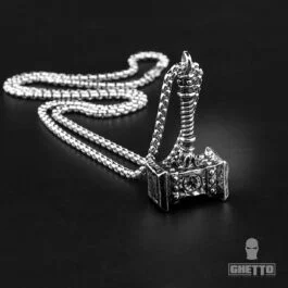 Ghetto Fashion Jewelry Lanț de pulover pentru bărbați SS