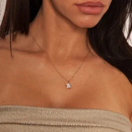 Colier cu diamante Ghetto Star