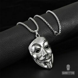 Ghetto Big Pendant V for Vendetta Necklace