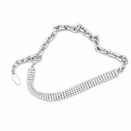 Ghetto Choker Chain Rhinestone