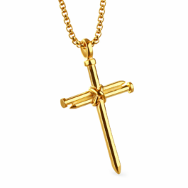 Ghetto Nail Cross Necklace