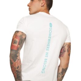 Ghetto Somewhere We Belong White T-Shirt Men’s | 100% Cotton