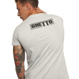 Ghetto Black Mask Gray T-Shirt for Men | Somewhere We Belong