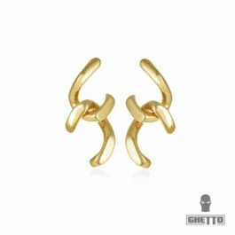 Ghetto Earrings Double C