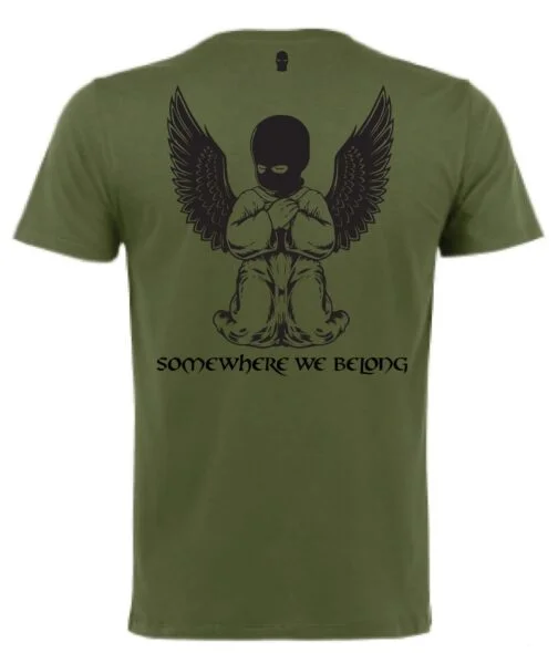 Premium Limited Edition Ανδρικό T-SHIRT GHETTO ANGEL (Somewhere We Belong) 