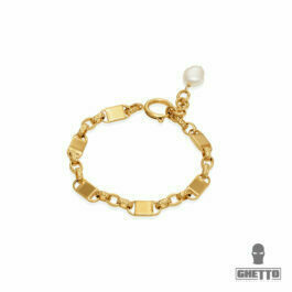Ghetto Chain Bracelet Pearl Vintage for Women