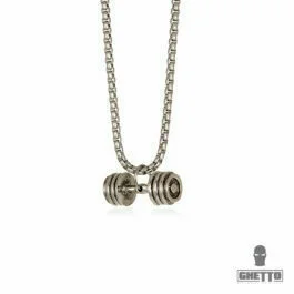 Colier cu pandantiv Ghetto Hip Hop din oțel inoxidabil