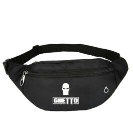 Ghetto Unisex Waist Travel Bag