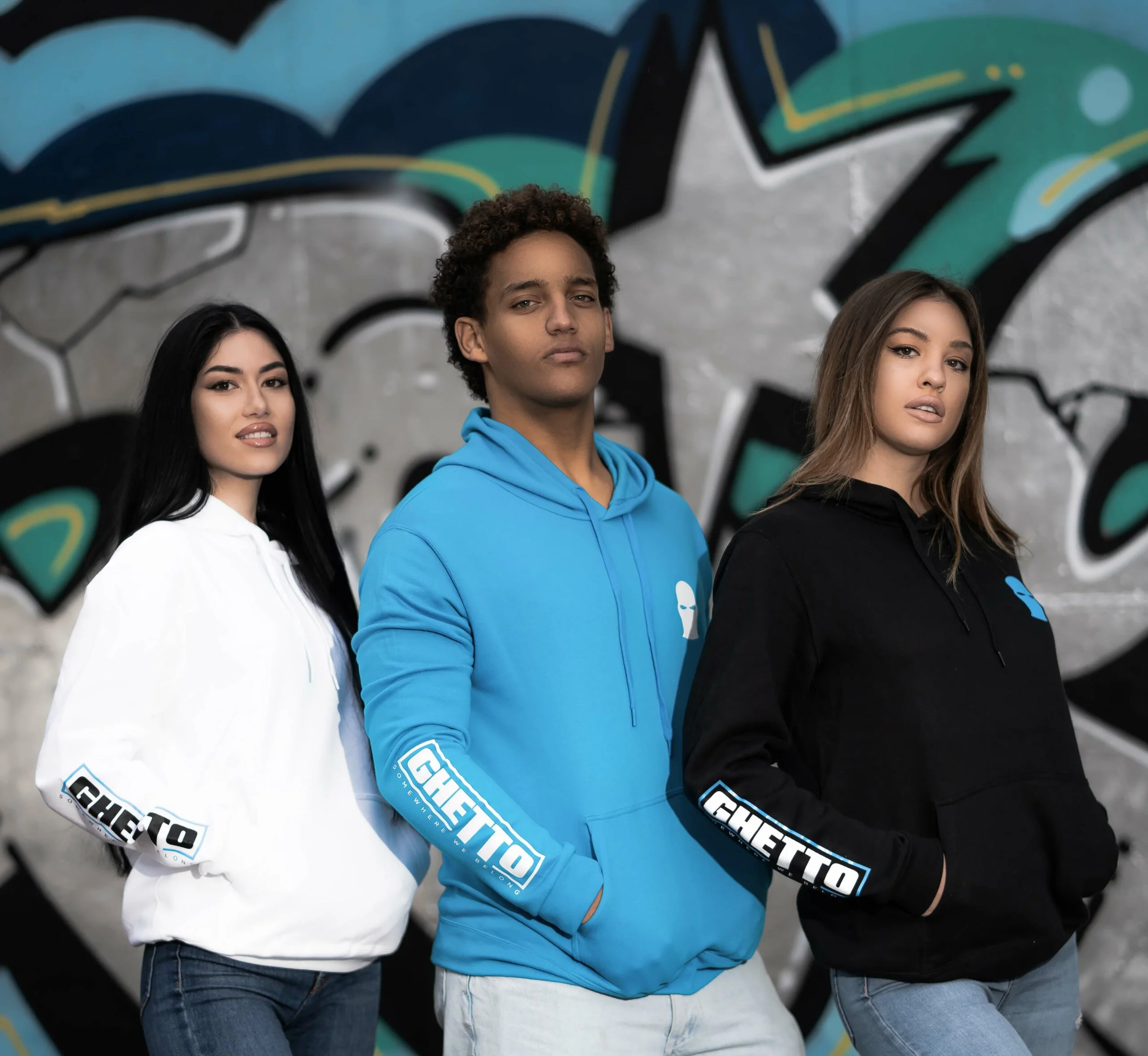 В момента разглеждате The Ghetto Mask Sweatshirt Unisex Now Available