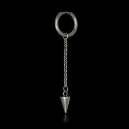 Ghetto Kpop SS Pandantiv Tassel Lung Stud Earring 1pcs