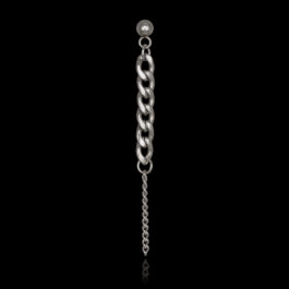 Ghetto Kpop Chain Hipster Punk Earring 1 pcs