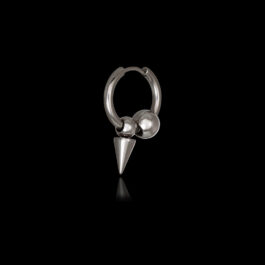 Ghetto Kpop Pointed Hoop Earring 1 pcs
