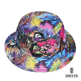 Ghetto Graffiti Bucket Fisherman Hat