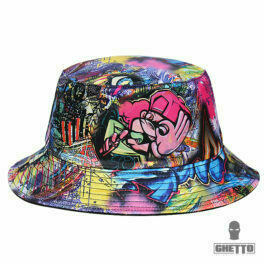 Ghetto Graffiti Bucket Fisherman Hat