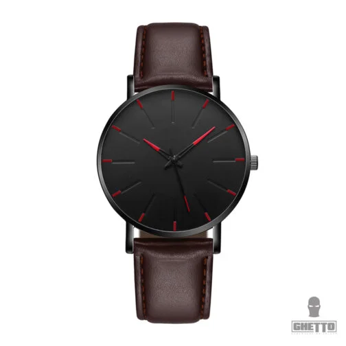 Ghetto No-Name Minimalist Design Watch Unisex