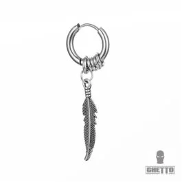 Ghetto Punk Rock Style Stud Earrings 1 pcs
