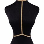 Гето кристал тяло верига огърлици Choker талията верига