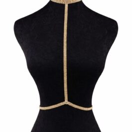 Ghetto Rhinestone Body Chain Necklaces Choker Waist Chain