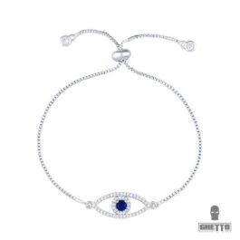 Ghetto Greek Eye Pendant Bracelet Charms Adjustable