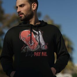 Ghetto Black Sweatshirt Hip Hop Streetwear Unisex
