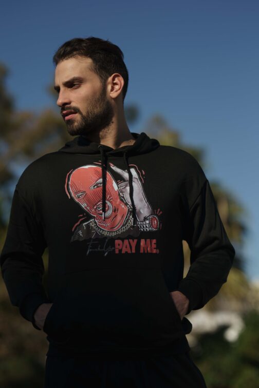 ghetto black sweatshirt hip hop streetwear unisex