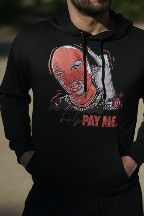 ghetto black sweatshirt hip hop streetwear unisex