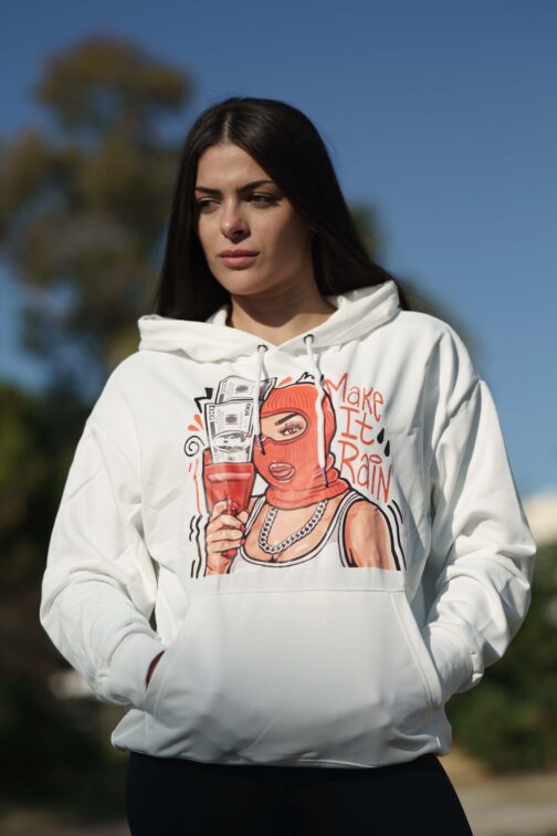 гето бял суитшърт хип-хоп streetwear унисекс