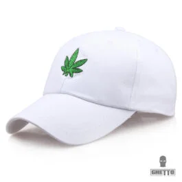 Ghetto Cap Maple Leaf Embroidery 6-Panel