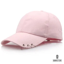 Ghetto Cap Kpop Iron 3 Rings 6 Panel