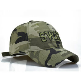 Ghetto Cap SWAT Army Camouflage Green 6-Panel