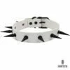 Ghetto Punk Metal Spike Choker Leather Necklace